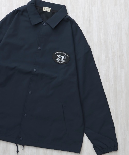 The Endless Summer（エンドレスサマー）の「TES BUHI LOCAL CREW COACH JACKET / コーチジャケット（ナイロンジャケット・メンズ・ネイビー/ブラック・X-LARGE/LARGE/MEDIUM）」の13枚目の写真