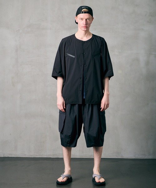 VIRGOwearworks（ヴァルゴウェアワークス）の「DYNAMIC DOLMAN SNAP SHIRT（シャツ/ブラウス・メンズ・ブラック/グレイッシュベージュ/チャコールグレー・2/3/4）」の21枚目の写真