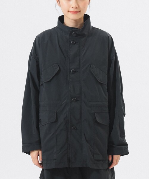 BEAMS BOY（ビームスボーイ）の「ソロテックス ミリタリー ブルゾン（ミリタリージャケット・レディース・ブラック/オリーブ・1/2）」の11枚目の写真