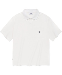 アセンティックポケットカラーTシャツホワイト