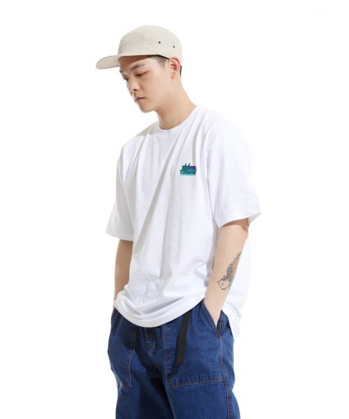 CREAM SODA LAB(クリームソーダラボ)の「ハワイバックプリント半袖Tシャツホワイト(Tシャツ/カットソー・メンズ・その他・XX-LARGE/LARGE/MEDIUM/X-LARGE)」の7枚目の写真