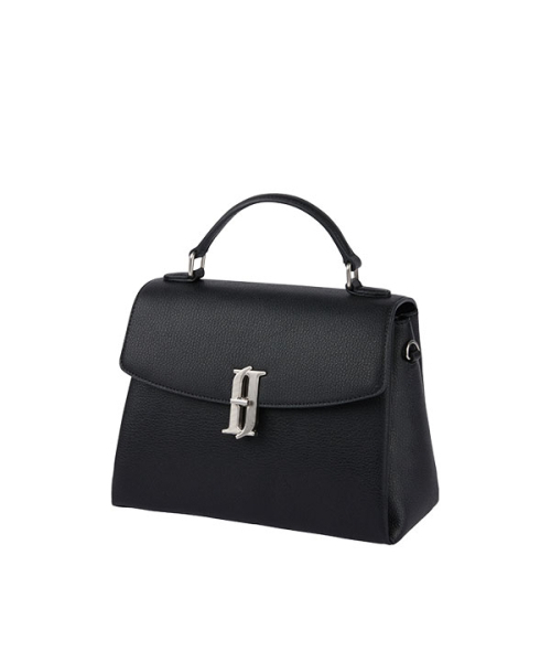 JESTINA（ジェイエスティナ）の「ジョエルファリン SMラウンドサッチェル BK (JHNCHD5BF834BK010)（トートバッグ・レディース・ブラック・FREE）」の2枚目の写真