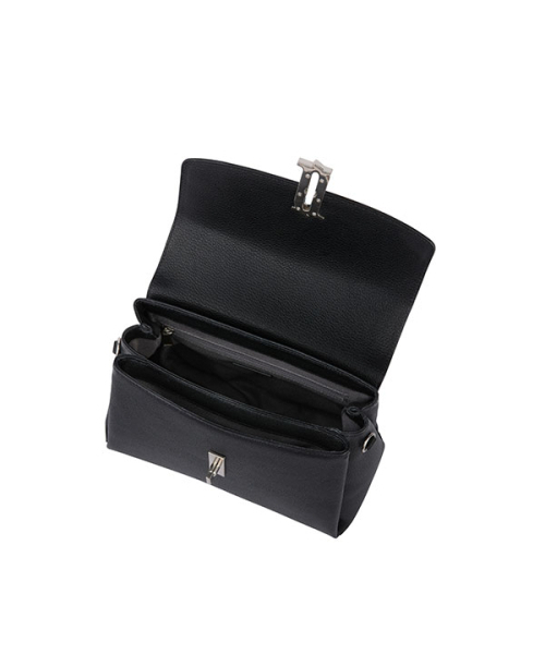 JESTINA（ジェイエスティナ）の「ジョエルファリン SMラウンドサッチェル BK (JHNCHD5BF834BK010)（トートバッグ・レディース・ブラック・FREE）」の4枚目の写真