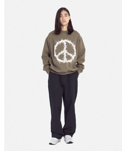 LORES(ロアス)の「Peace Crewneck - Taupe(スウェット・レディース・その他・MEDIUM/LARGE/X-LARGE)」の4枚目の写真