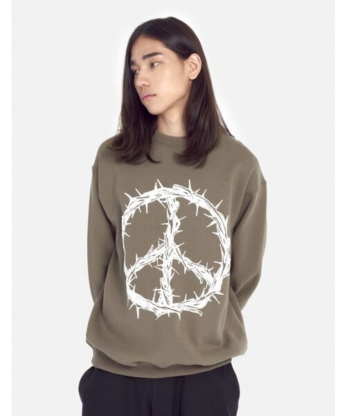 LORES(ロアス)の「Peace Crewneck - Taupe(スウェット・レディース・その他・MEDIUM/LARGE/X-LARGE)」の5枚目の写真