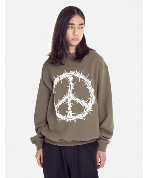 LORES(ロアス)の「Peace Crewneck - Taupe(スウェット・レディース・その他・MEDIUM/LARGE/X-LARGE)」の6枚目の写真