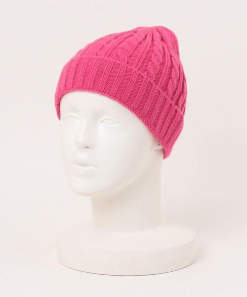 newhattan（ニューハッタン）の「【RES】【PH3】【newhattan/ニューハッタン】100% Acrylic Knit Hats with Cuff 3024（ニットキャップ/ビーニー・メンズ・ネイビー/パープル/ホワイト/ピンク系その他/レッド・FREE）」の4枚目の写真