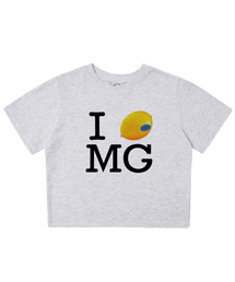 アイレモンMGクロップTシャツ(ライトグレー)