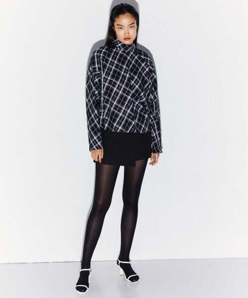 KIMDOH(キムド)の「TAILORED WRAP MINI SKIRT BLACK(スカート・レディース・その他・SMALL/MEDIUM)」の2枚目の写真