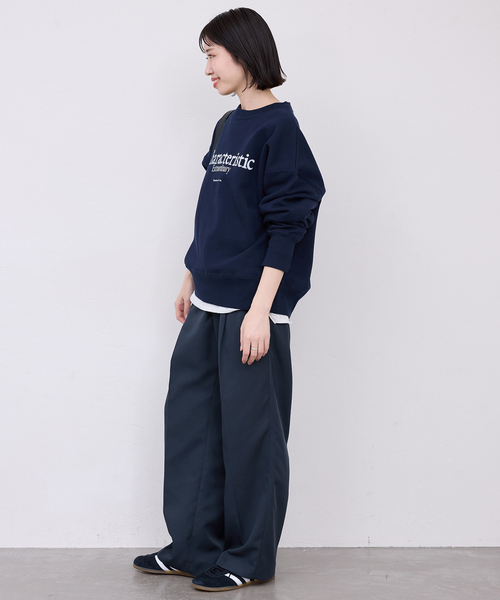 SLOBE IENA(スローブイエナ)の「《セットアップ対応可/WEBのみ4サイズ展開》撥水2タックチノパンツ(チノパンツ・レディース・ベージュ/ネイビー・34/36/38/40)」の10枚目の写真