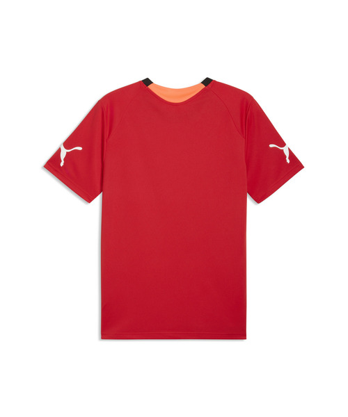 PUMA(プーマ)の「PUMA プーマ メンズ サッカー INDIVIFINAL 半袖 シャツ(Tシャツ/カットソー・メンズ・レッド系その他2・SMALL/MEDIUM/X-LARGE/LARGE)」の2枚目の写真