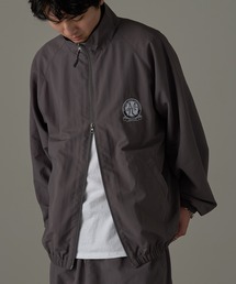 ナイロンジャケット セットアップ ワンポイント刺繍 ナイロントラックジャケット セットアップ対応[品番