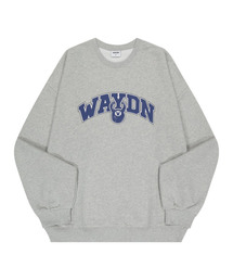 WAYDN（ウェイドゥン）の「Kettlebell Overfit Man to Man Melange Gray（スウェット）」