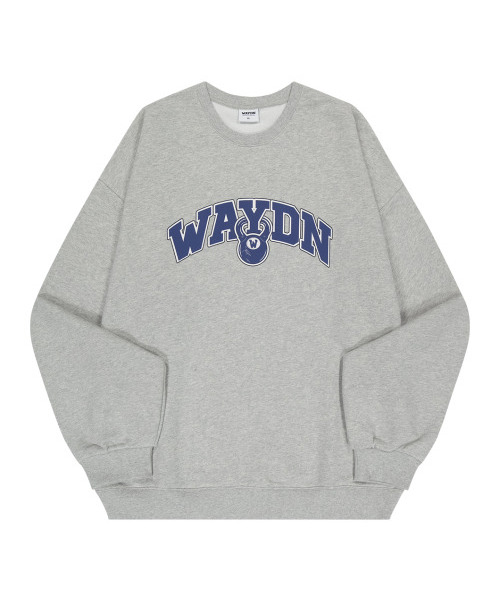 WAYDN(ウェイドゥン)の「ケトルベルオーバーサイズスウェットメランジグレー(スウェット・メンズ・その他・M/L/XL)」の1枚目の写真