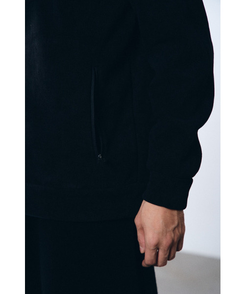HUMTTO(ハムト)の「男性リブニットジップアップジャケットモンタ(その他アウター・メンズ・アッシュグレー/ブラック・M-L/S-M/L-XL)」の5枚目の写真