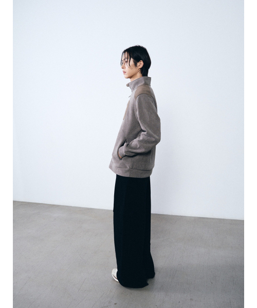 HUMTTO(ハムト)の「男性リブニットジップアップジャケットモンタ(その他アウター・メンズ・アッシュグレー/ブラック・M-L/S-M/L-XL)」の10枚目の写真