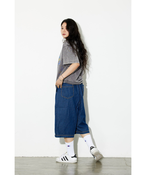 PHILIPPAKER(フィリップペイカー)の「ジェイシーカーペンター バミューダバンディングデニムショートパンツ リアルブルー(その他パンツ・メンズ・その他・MEDIUM/LARGE/X-LARGE)」の9枚目の写真