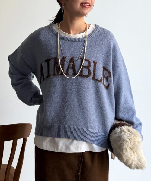 Chez toi（シェトワ）の「裾ラウンドブラウス（シャツ/ブラウス・レディース・オフホワイト/ブラック・FREE）」の11枚目の写真