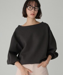 BABYLONE | スウェットライクニットプルオーバー(ニット/セーター)