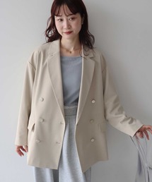 earth music&ecology | 【2026SS】ダブルジャケット(テーラードジャケット)