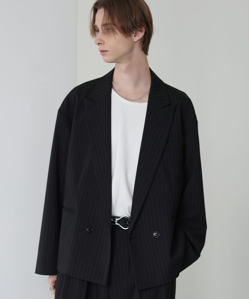 dazzlin 【セットアップ対応】テーラーショートジャケット セット割 新作 dazzlin 【セットアップ対応】テーラーショートジャケット セット割