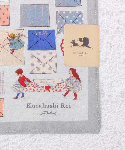 one'sterrace（ワンズテラス）の「くらはしれい プリントハンカチ（ハンカチ/ハンドタオル・レディース・ピンク系9/ベージュ系8/ブルー系その他7・55）」の6枚目の写真