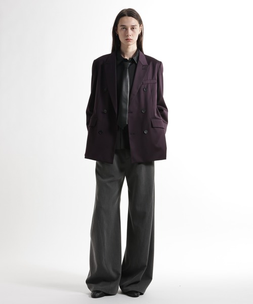 HARE（ハレ）の「アソートネクタイシャツ(HARE)（シャツ/ブラウス・メンズ・グレー/ストライプ/ブラック/ブラウン・SMALL/MEDIUM）」の5枚目の写真