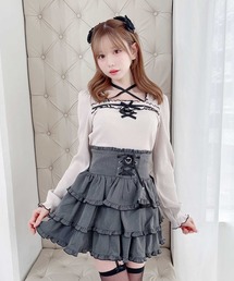 MA*RS（アメーバーマーズ）の「３段メローフリルスカパン（スカート）」