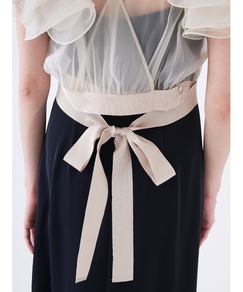 SNIDEL（スナイデル）の「ボレロセットキャミワンピース（ワンピース・レディース・ピンクベージュ/ライトブルー/ブラック・0/1）」の19枚目の写真