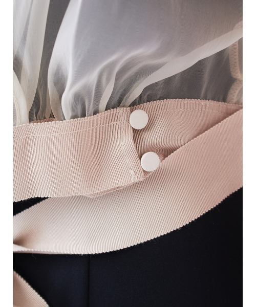 SNIDEL（スナイデル）の「ボレロセットキャミワンピース（ワンピース・レディース・ピンクベージュ/ライトブルー/ブラック・0/1）」の20枚目の写真