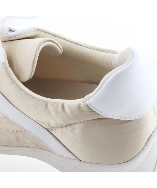 byあしながおじさん(バイアシナガオジサン)の「オーガンジーリボンスニーカー 8710647(スニーカー・レディース・ブラック/ピンク/プラチナム・S/M/L/LL)」の11枚目の写真