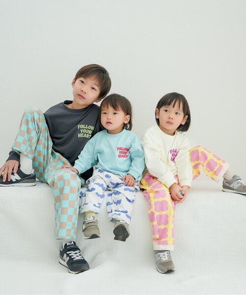 BREEZE(ブリーズ)の「【WEB限定】柄6色シェフパンツ(その他パンツ・キッズ・サックスブルー/オレンジ/オフホワイト/ブラウン/ピンク/レッド・90/100/110/120/130/140/150)」の10枚目の写真