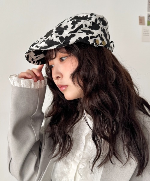 SOLLON.(ソルロン)の「アニマルハンチング帽(ハンチング/ベレー帽・レディース・アニマル/レオパード・FREE)」の11枚目の写真
