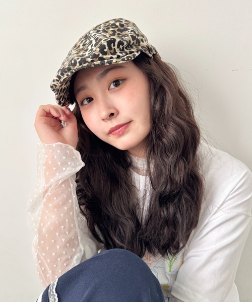 SOLLON.(ソルロン)の「アニマルハンチング帽(ハンチング/ベレー帽・レディース・アニマル/レオパード・FREE)」の5枚目の写真