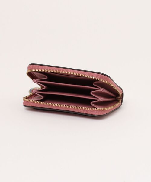 エッセンシャル スモール ジップ アラウンド カード ケース・チャーム