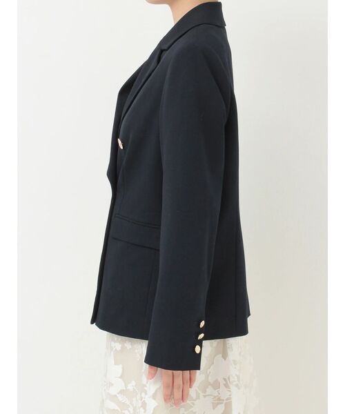 MERCURYDUO(マーキュリーデュオ)の「メタルボタン使い紺ブレザー(テーラードジャケット・レディース・ネイビー・SMALL/MEDIUM)」の8枚目の写真