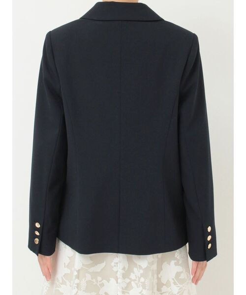 MERCURYDUO(マーキュリーデュオ)の「メタルボタン使い紺ブレザー(テーラードジャケット・レディース・ネイビー・SMALL/MEDIUM)」の9枚目の写真