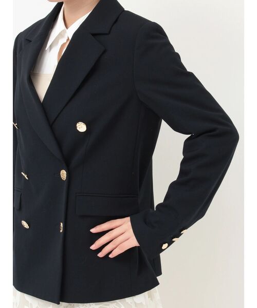 MERCURYDUO(マーキュリーデュオ)の「メタルボタン使い紺ブレザー(テーラードジャケット・レディース・ネイビー・SMALL/MEDIUM)」の11枚目の写真