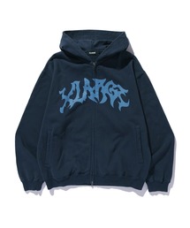 XLARGE（エクストララージ）の「DISTORTED LOGO ZIP UP HOODED SWEATSHIRT（パーカー）」