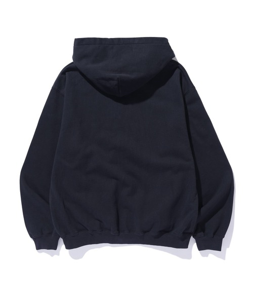 新品タグ付き   黒 パーカー XL XLARGE（エクストララージ）の「DISTORTED LOGO ZIP UP HOODED