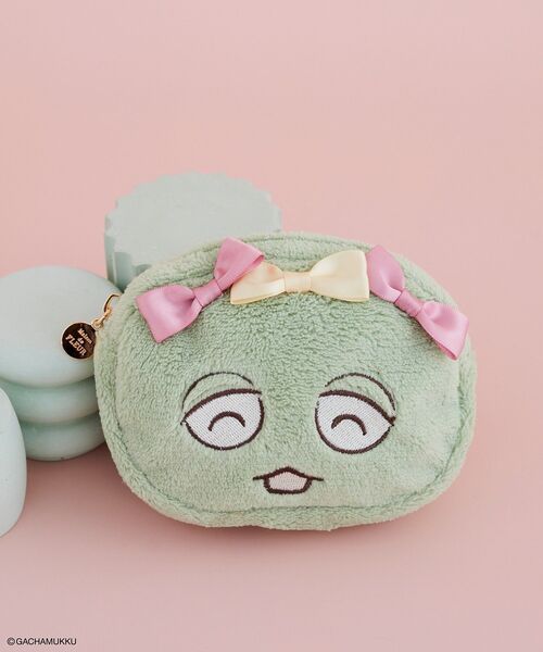 ガチャピン フェイスポーチ（ポーチ）｜Maison de FLEUR（メゾンド