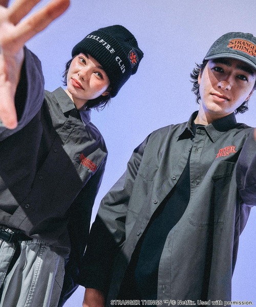 STRANGER THINGS】コラボグラフィックシャツ（シャツ/ブラウス）｜niko