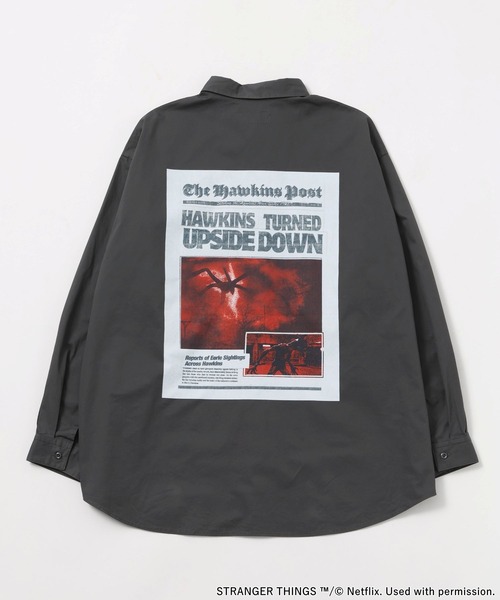 STRANGER THINGS】コラボグラフィックシャツ（シャツ/ブラウス）｜niko