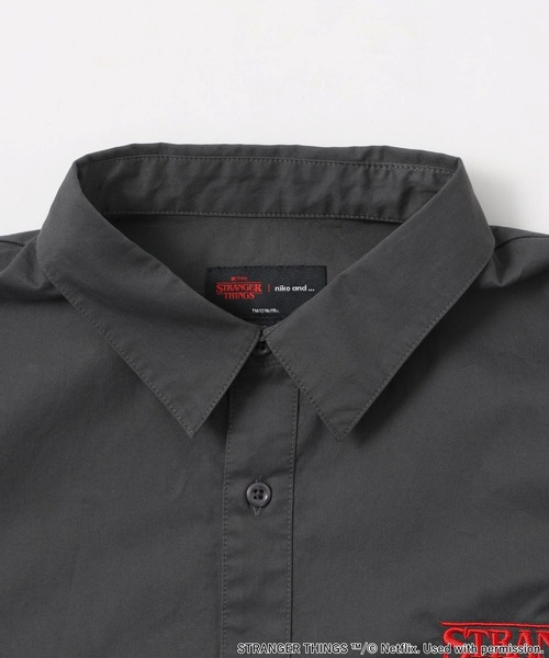 STRANGER THINGS】コラボグラフィックシャツ（シャツ/ブラウス）｜niko