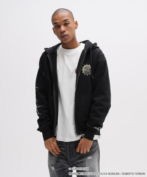 AVIREX（アヴィレックス）の「《AVIREX × FINAL FANTASY VII REMAKE》ZIP UP HOODIE "SEVENTH HEAVEN" / ジップアップ フーディ セブンスヘブン / アヴィレックス（パーカー・メンズ・ブラック/グレー・MEDIUM/LARGE/X-LARGE/XX-LARGE）」の17枚目の写真