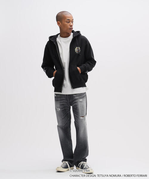 AVIREX（アヴィレックス）の「《AVIREX × FINAL FANTASY VII REMAKE》ZIP UP HOODIE "SEVENTH HEAVEN" / ジップアップ フーディ セブンスヘブン / アヴィレックス（パーカー・メンズ・ブラック/グレー・MEDIUM/LARGE/X-LARGE/XX-LARGE）」の20枚目の写真