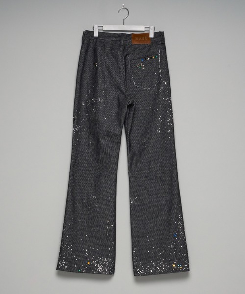 MASU（エムエーエスユー）の「【M A S U】GA  XY PIQUE WORK TROUSERS（その他パンツ・メンズ・ブラック/インディゴブルー・44/46）」の3枚目の写真