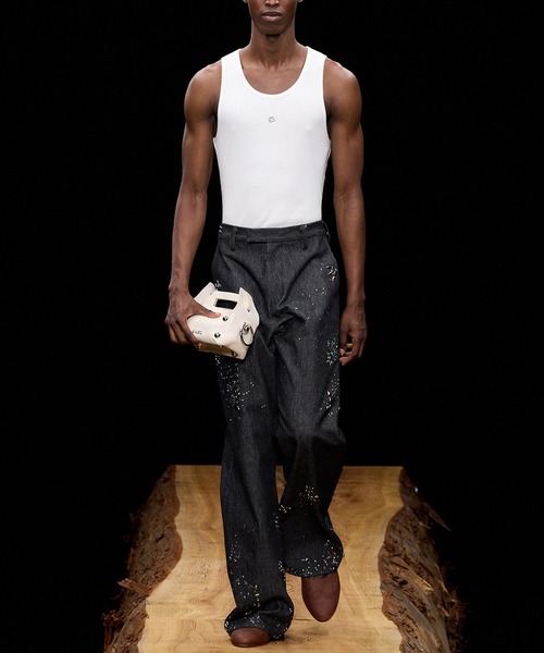 MASU（エムエーエスユー）の「【M A S U】GA  XY PIQUE WORK TROUSERS（その他パンツ・メンズ・ブラック/インディゴブルー・44/46）」の5枚目の写真