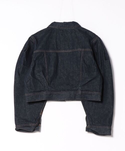 SOMETHING(サムシング)の「【GISELe 4月号掲載】atelier SOMETHING POWER SHOULDER DENIM JACKET/パワーショルダーデニムジャケット(デニムジャケット・レディース・インディゴブルー/ライトブルー・FREE)」の16枚目の写真