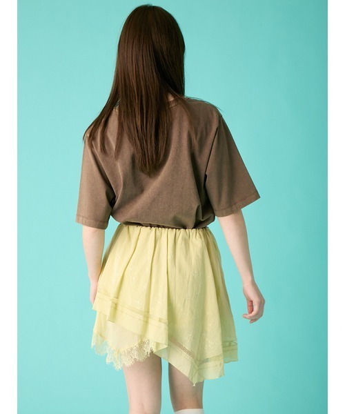 FURFUR（ファーファー）の「ハンカチ刺繍スカショーパン（その他パンツ・レディース・ホワイト/ブラック/ライム・F）」の10枚目の写真